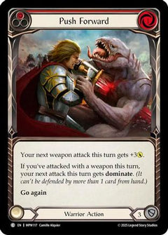 Push Forward (Red) (MPW117) - Mastery Pack Warrior-1