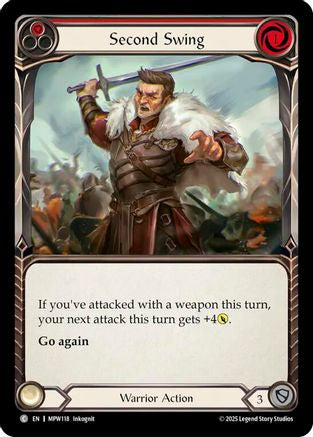 Second Swing (Red) (MPW118) - Mastery Pack Warrior-1