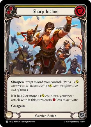 Sharp Incline (Yellow) (MPW120) - Mastery Pack Warrior-1