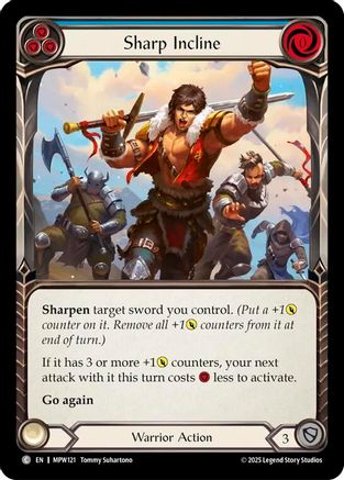 Sharp Incline (Blue) (MPW121) - Mastery Pack Warrior-1