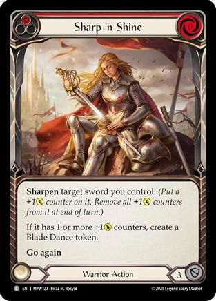 Sharp 'n Shine (Red) (MPW123) - Mastery Pack Warrior-1