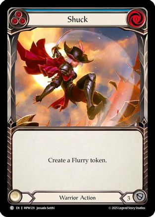 Shuck (Blue) (MPW129) - Mastery Pack Warrior-1