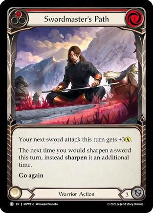 Swordmaster's Path (Red) (MPW130) - Mastery Pack Warrior-1