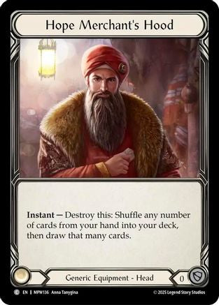 Hope Merchant's Hood (MPW136) - Mastery Pack Warrior-1