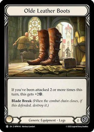 Olde Leather Boots (MPW143) - Mastery Pack Warrior-1