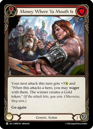 Money Where Ya Mouth Is (Red) (MPW150) - Mastery Pack Warrior-1