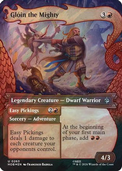 Gloin the Mighty (Showcase) (Surge Foil) (HOB-263) - The Hobbit Foil-1