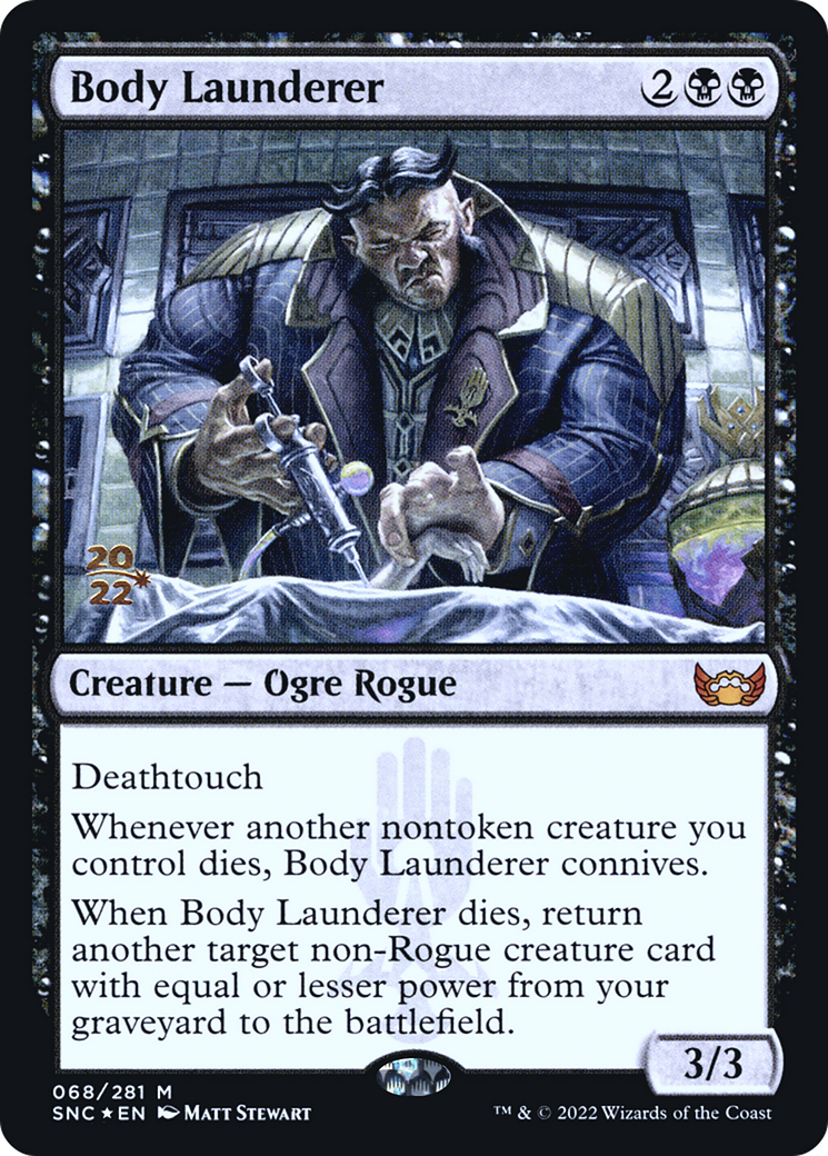 Body Launderer [Streets of New Capenna Prerelease Promos]-1