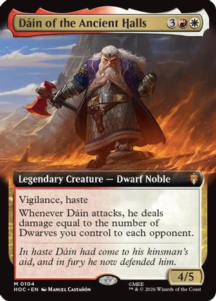 Dain of the Ancient Halls (Extended Art) (HOC-104) - The Hobbit: Eternal-Legal-1