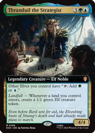 Thranduil the Strategist (Extended Art) (HOC-106) - The Hobbit: Eternal-Legal-1