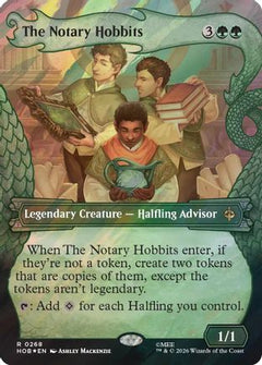 The Notary Hobbits (Showcase) (Surge Foil) (HOB-268) - The Hobbit Foil-1