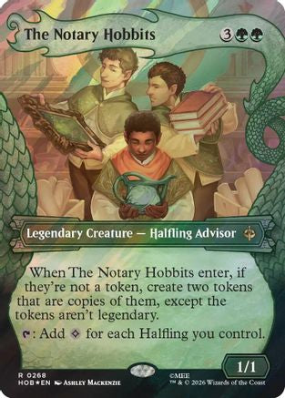 The Notary Hobbits (Showcase) (Surge Foil) (HOB-268) - The Hobbit Foil-1