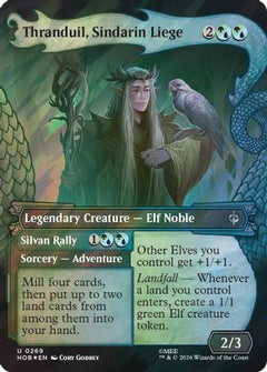 Thranduil, Sindarin Liege (Showcase) (Surge Foil) (HOB-269) - The Hobbit Foil-1