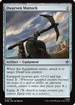 Dwarven Mattock (HOB-172) - The Hobbit Foil-1