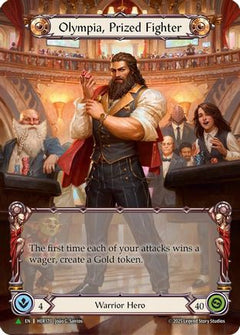Olympia, Prized Fighter (Extended Art) - HER170 (HER170) - Flesh and Blood: Promo Cards-1