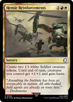 Heroic Reinforcements (Surge Foil) [Fallout]-1