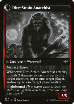 Volatile Arsonist (DBL-448) - Innistrad: Double Feature: (Double Faced Transform) Foil-2