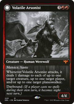 Volatile Arsonist (DBL-448) - Innistrad: Double Feature: (Double Faced Transform)-3