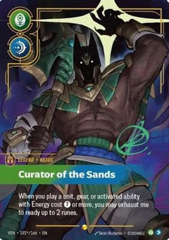 Nasus - Curator of the Sands (Signature) (192*/166) - Vendetta Foil-1