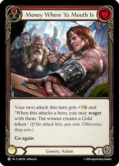 Money Where Ya Mouth Is (Red) (AOL016) - Armory Deck: Olympia, Prized Fighter-1