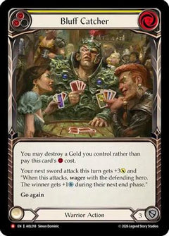 Bluff Catcher (Yellow) (AOL018) - Armory Deck: Olympia, Prized Fighter-1
