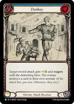 Donkey (Blue) (AOL020) - Armory Deck: Olympia, Prized Fighter-1