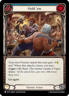 Hold 'em (Blue) (AOL025) - Armory Deck: Olympia, Prized Fighter-1