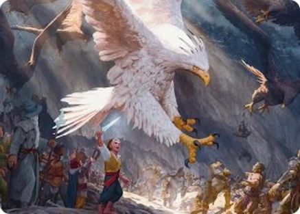 The Eagles Are Coming! Art Card (ASHOB-003) - Art Series: The Hobbit-1