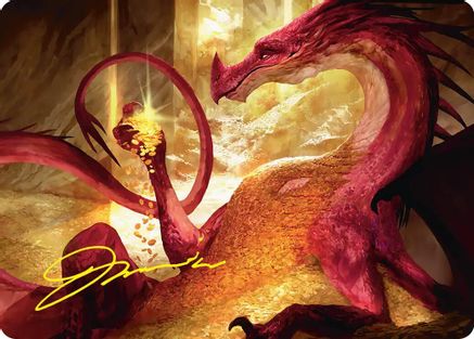 Gleaming Splendor Art Card (Gold-Stamped Signature) (ASHOB-004) - Art Series: The Hobbit-1