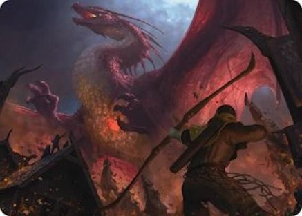 Magnificent End Art Card (ASHOB-005) - Art Series: The Hobbit-1