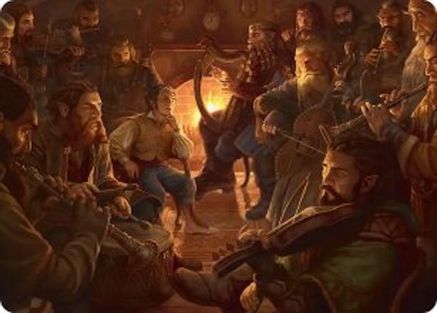 An Unexpected Party Art Card (ASHOB-006) - Art Series: The Hobbit-1