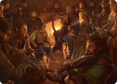 An Unexpected Party Art Card (ASHOB-006) - Art Series: The Hobbit-1