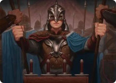 Bard's Attendant Art Card (ASHOB-050) - Art Series: The Hobbit-1
