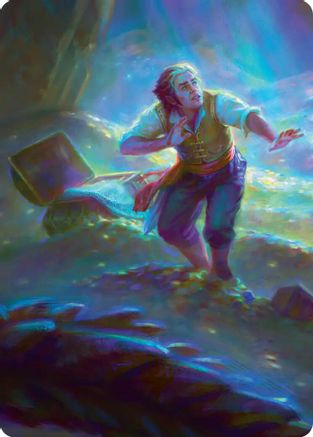 Bilbo's Burglaring Art Card (10/12) (ASHOB-010) - Art Series: The Hobbit-1