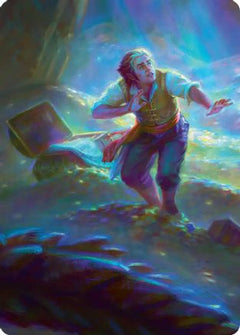 Bilbo's Burglaring Art Card (10/12) (ASHOB-010) - Art Series: The Hobbit-1