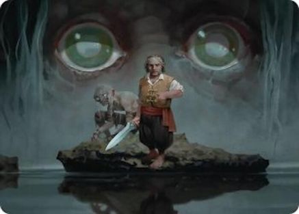 Riddles in the Dark Art Card (ASHOB-012) - Art Series: The Hobbit-1
