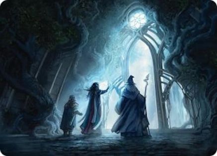 Uncover the Moon-Letters Art Card (ASHOB-013) - Art Series: The Hobbit-1