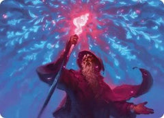 Wizard's Staff Art Card (ASHOB-015) - Art Series: The Hobbit-1