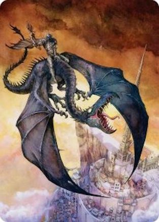 Witch-king, Bringer of Ruin Art Card (ASHOB-032) - Art Series: The Hobbit-1