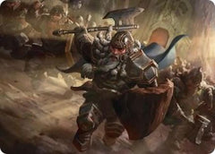 Thorin, Mountain-king Art Card (ASHOB-019) - Art Series: The Hobbit-1