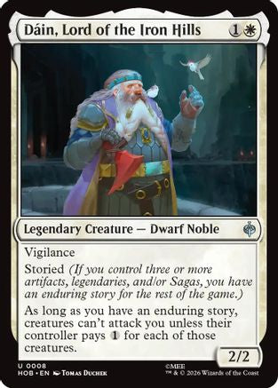 Dain, Lord of the Iron Hills (HOB-008) - The Hobbit Foil-1