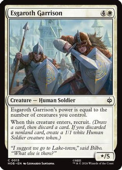 Esgaroth Garrison (HOB-013) - The Hobbit Foil-1