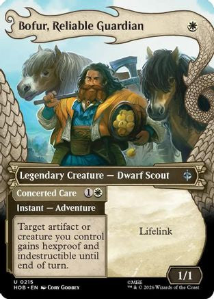 Bofur, Reliable Guardian (Showcase) (HOB-215) - The Hobbit Foil-1