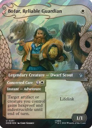 Bofur, Reliable Guardian (Showcase) (Surge Foil) (HOB-251) - The Hobbit Foil-1