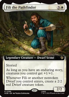 Fili the Pathfinder (Extended Art) (HOB-286) - The Hobbit Foil-1
