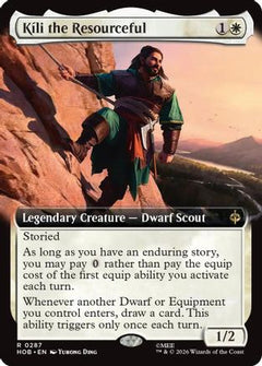 Kili the Resourceful (Extended Art) (HOB-287) - The Hobbit Foil-1