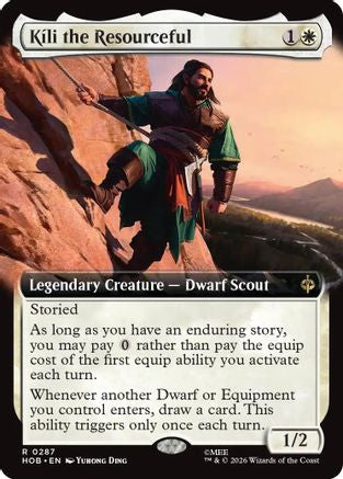 Kili the Resourceful (Extended Art) (HOB-287) - The Hobbit-1