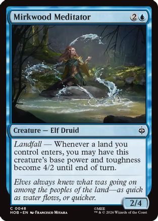 Mirkwood Meditator (HOB-048) - The Hobbit Foil-1