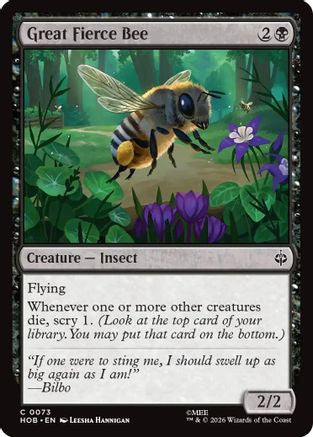 Great Fierce Bee (HOB-073) - The Hobbit-1