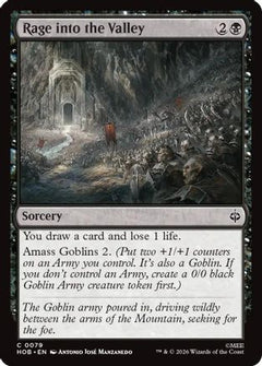 Rage into the Valley (HOB-079) - The Hobbit Foil-1